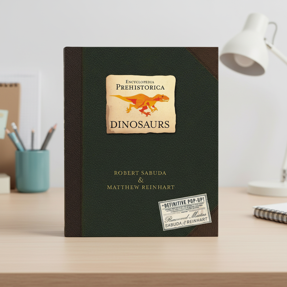 3D Pop-up Dinosaurusboek voor Kinderen – Interactief Kinderboek