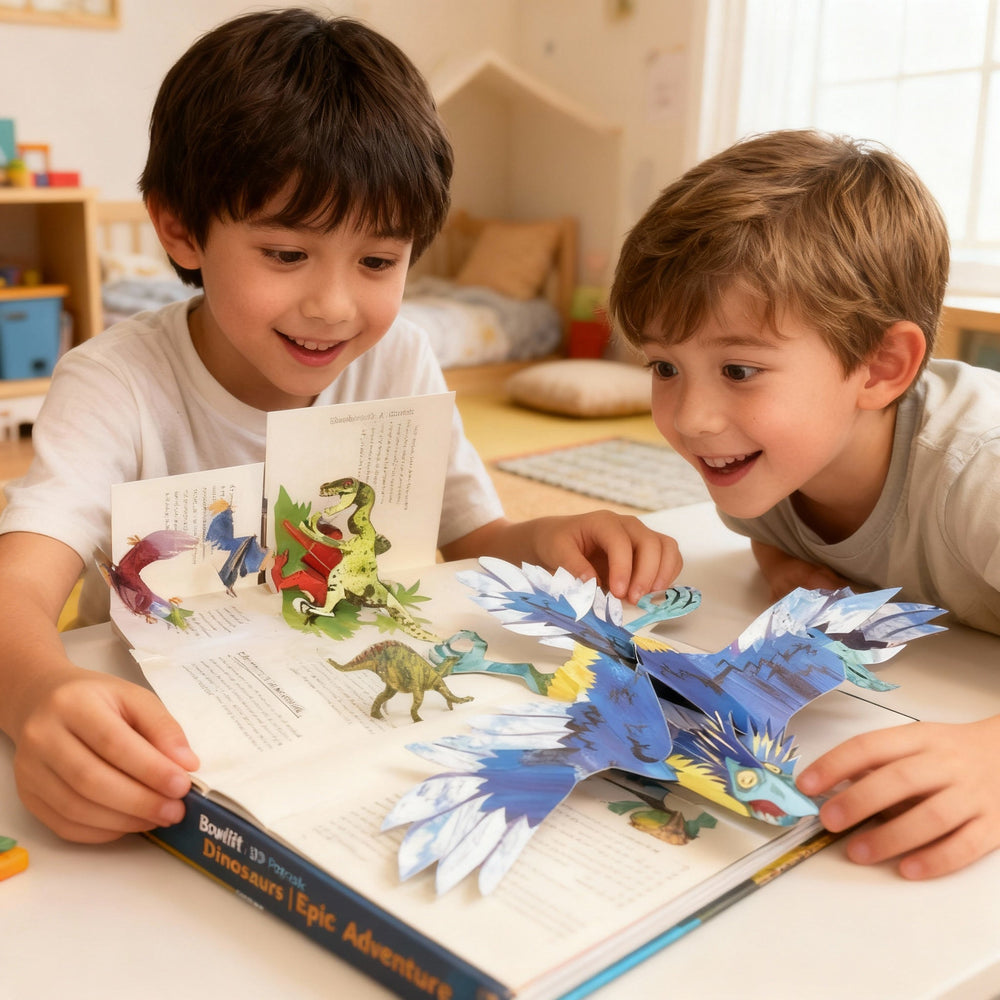 3D Pop-up Dinosaurusboek voor Kinderen – Interactief Kinderboek