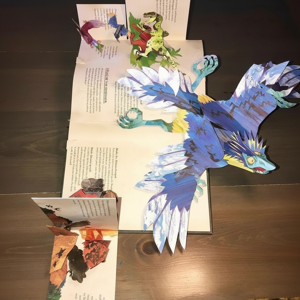 3D Pop-up Dinosaurusboek voor Kinderen – Interactief Kinderboek