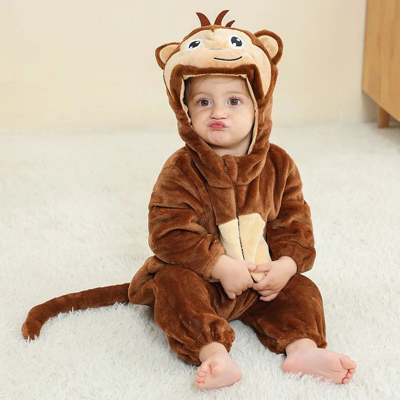 Snorrelie FrostFox – Warme Baby & Peuter Pyjama | Zachte Winter Slaapoverall voor Comfortabele Nachten