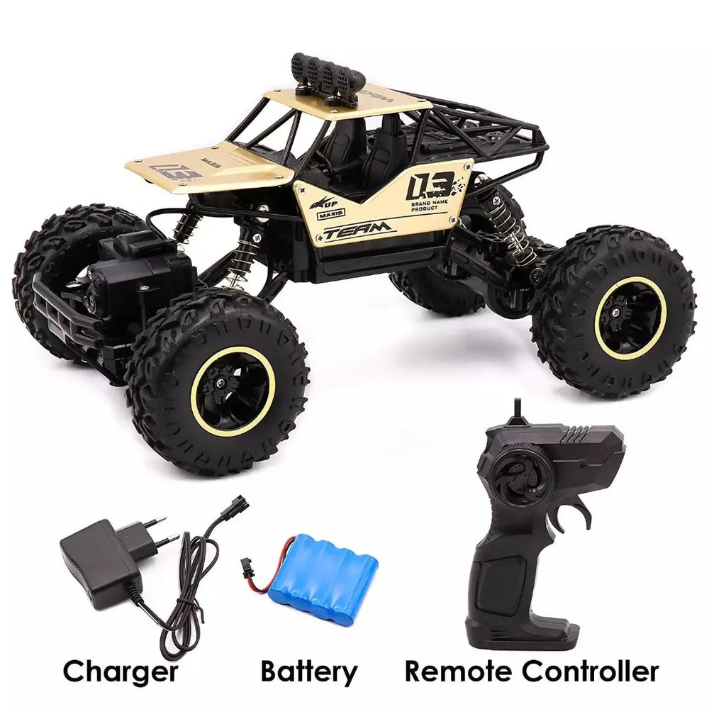 RC Monstertruck 4WD Off-Road – Afstandsbestuurbare Auto met Grote Banden
