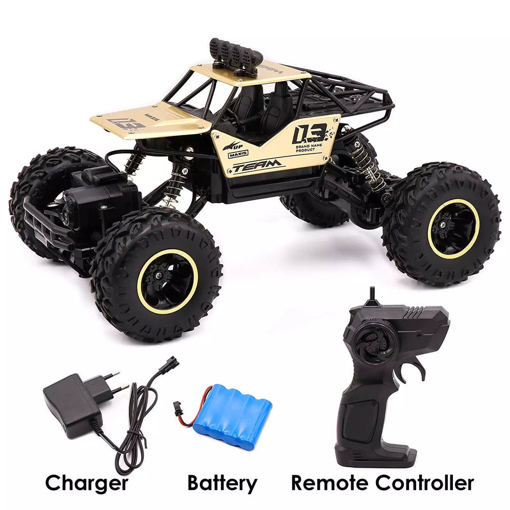 RC Monstertruck 4WD Off-Road – Afstandsbestuurbare Auto met Grote Banden