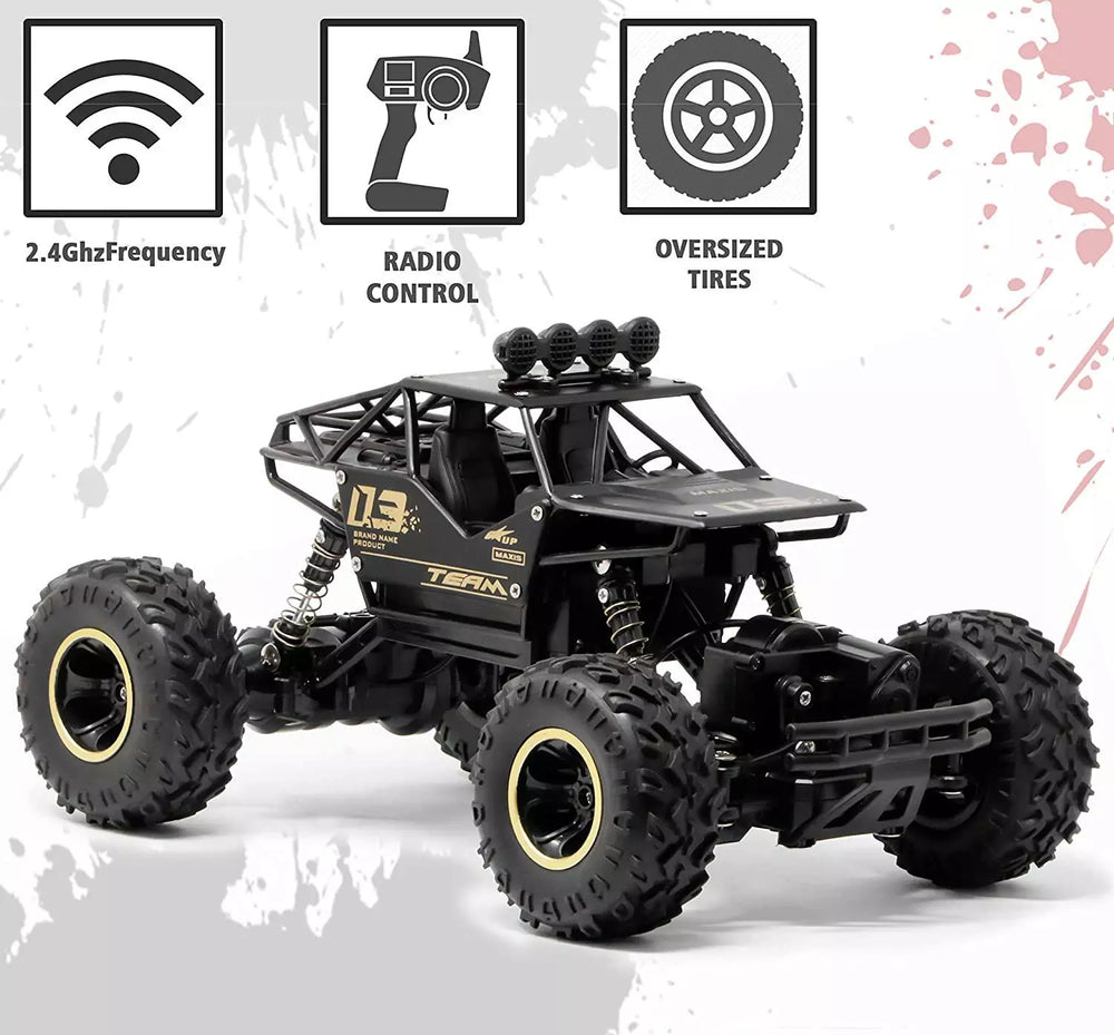 RC Monstertruck 4WD Off-Road – Afstandsbestuurbare Auto met Grote Banden