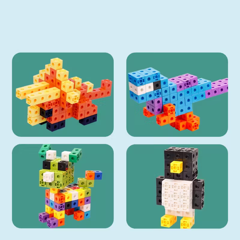 Educatieve Leerblokken Set – Bouwblokken voor Tellen & Creatief Spelen
