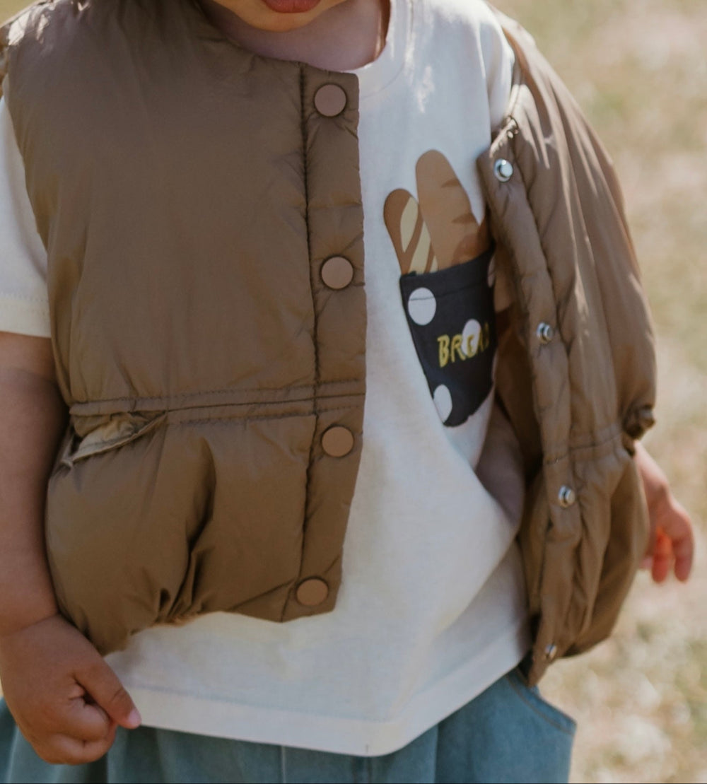 Kinder T-shirt Stokbrood – Zacht Katoen & Comfortabel | Maat 0-8 Jaar