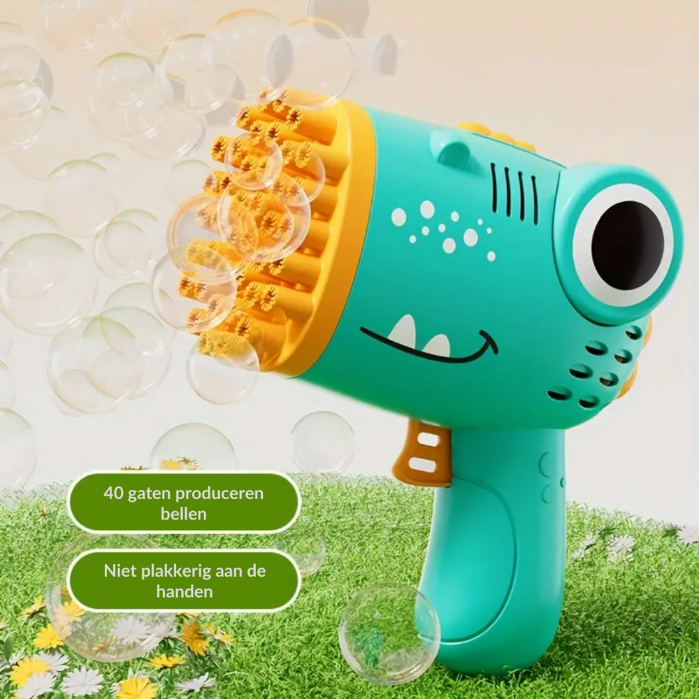Playora DinoBubble Blaster – Bellenblaasplezier Voor Kinderen & Volwassenen