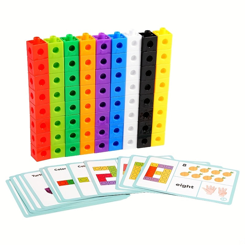 Educatieve Leerblokken Set – Bouwblokken voor Tellen & Creatief Spelen