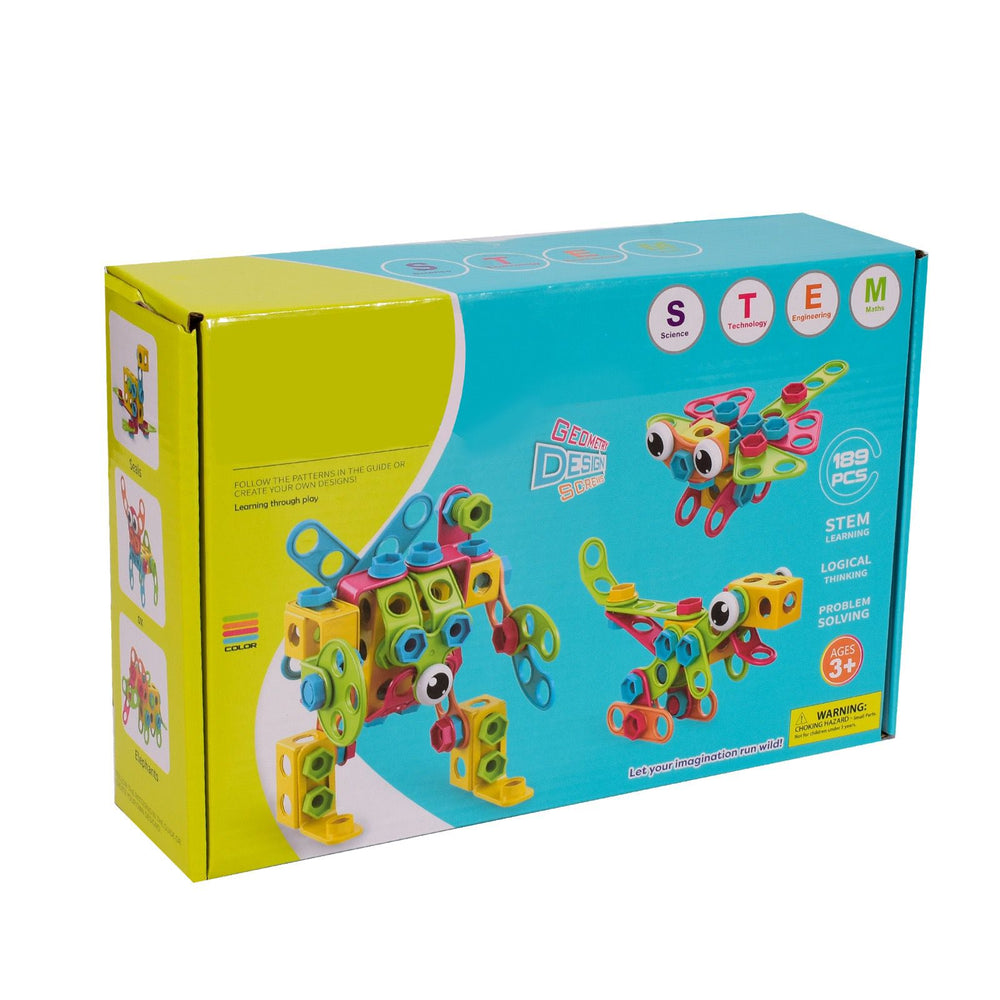 STEM Bouwset met Elektrische Boor voor Kinderen – BoltCraft Builder Kit Educatief Constructiespeelgoed