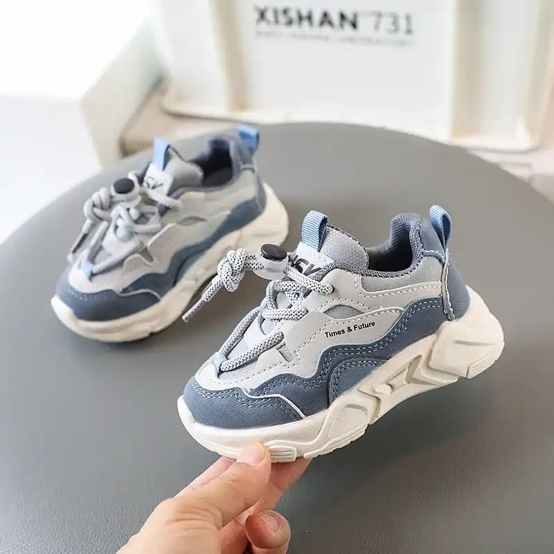 Kindersneakers Maat 21-28 – Lichtgewicht & Ademend | Elastische Veters Sportschoenen