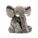 Pluche olifant knuffelkussen – extra zacht, ademende stof, vanaf 0 maanden | babyknuffel