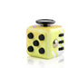 Fidget cube met 6 tactiele zijden – stille klikknoppen, stalen rolbal, zakformaat | fidgetkubus