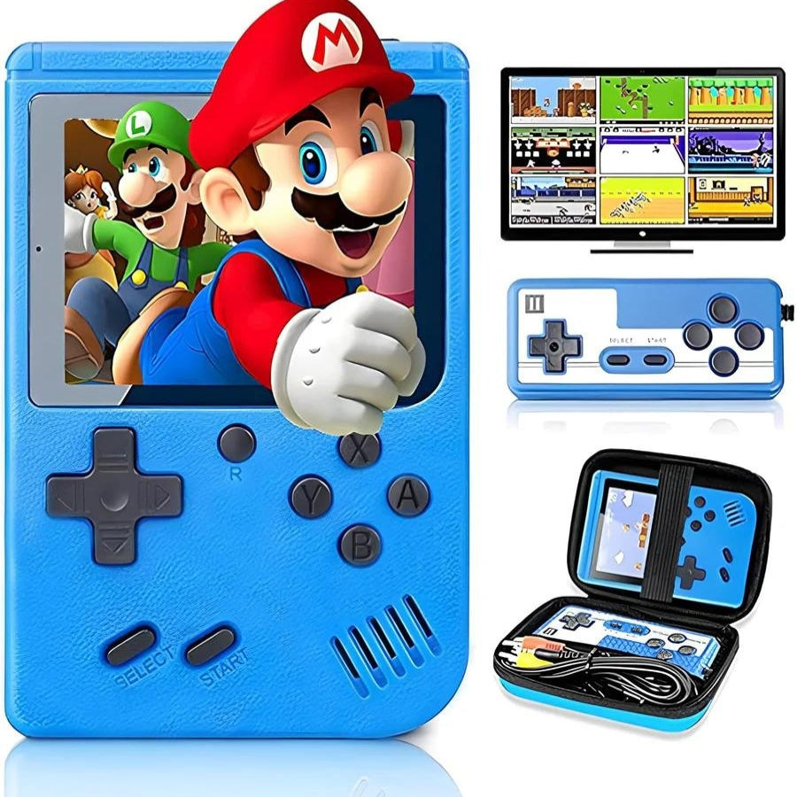 Retro Spelcomputer Handheld – 400 Games & TV Aansluiting