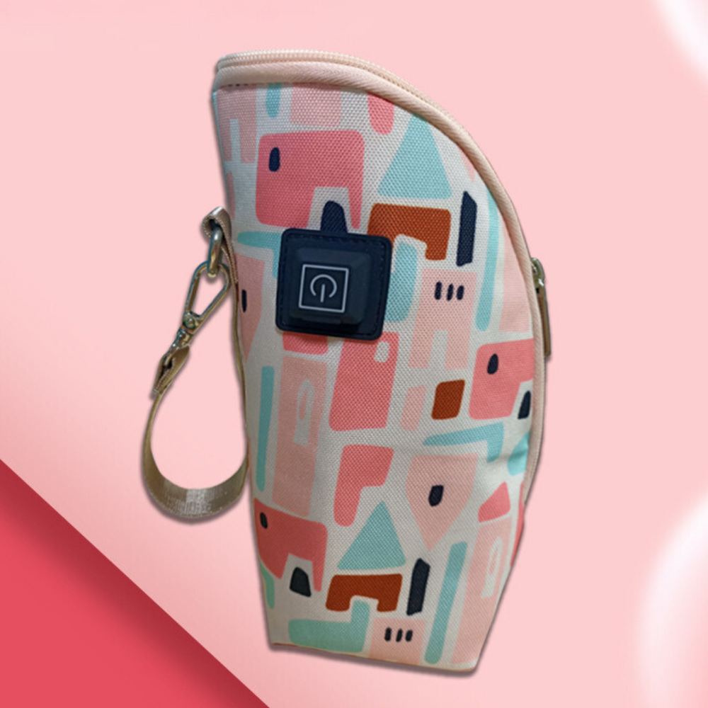 Draagbare Babyflessenwarmer – Warm Melk Onderweg in Minuten | USB & Type-C Aansluiting