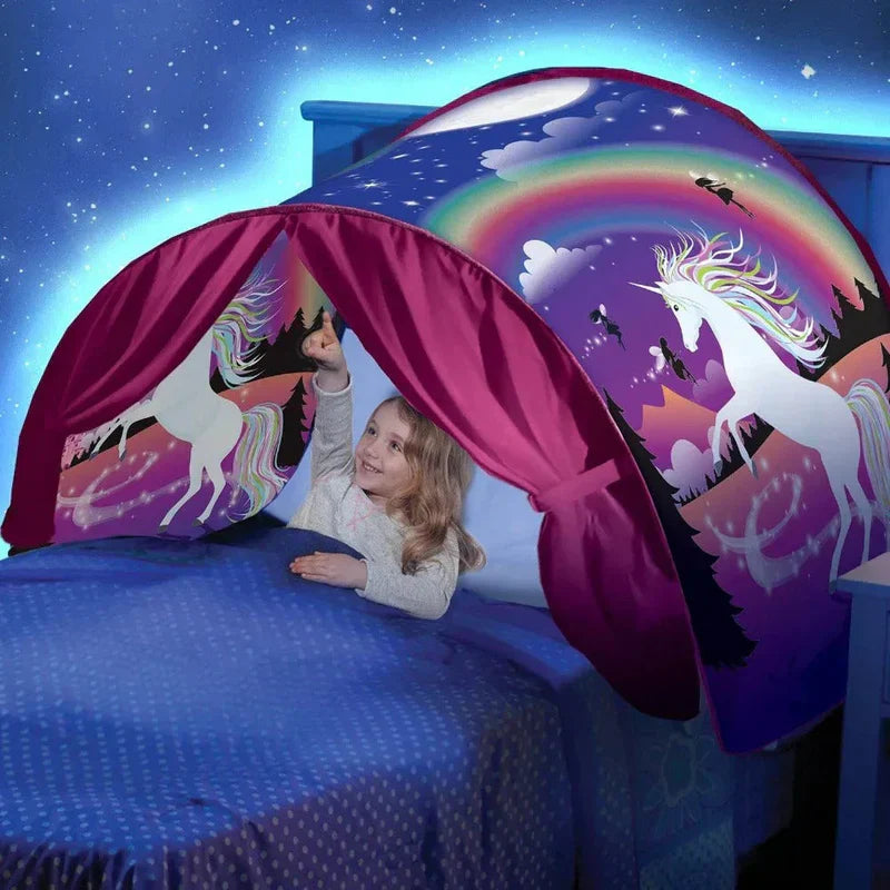 Bedtent Kinderen – Slaap- en Speeltent voor Bed (3+ Jaar)