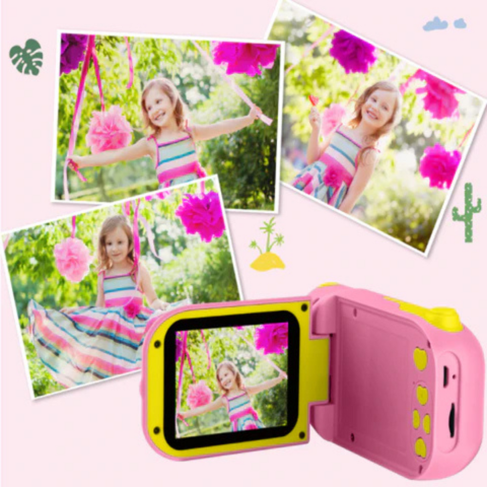 Digitale Kindercamera 12MP – Creatief Speelgoed met Filters, Zoom & Spelletjes