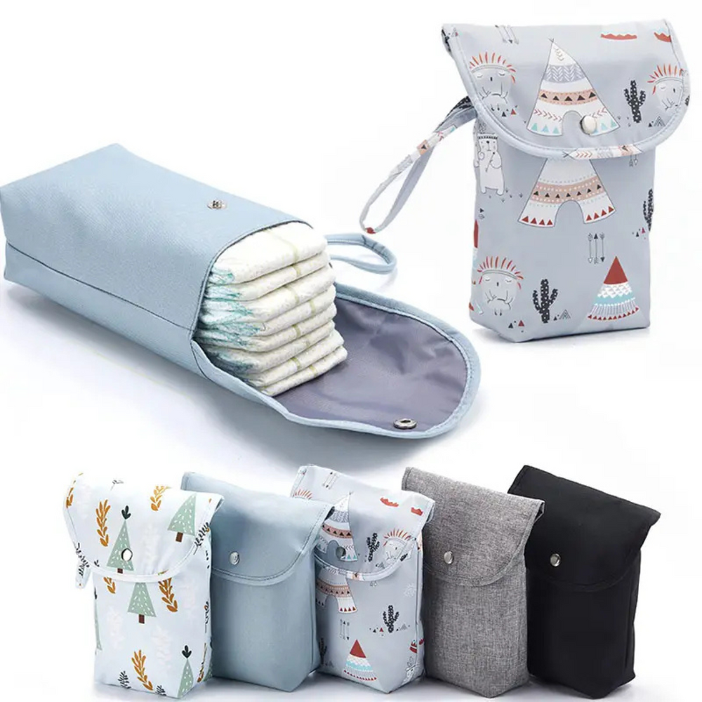 Diaper Baggies – Waterdichte, Compacte Luieropbergzak voor Luiers & Babybenodigdheden | Handige, Stijlvolle Reistas voor Onderweg