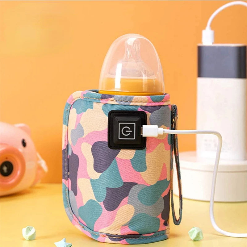 Draagbare Babyflessenwarmer – Warm Melk Onderweg in Minuten | USB & Type-C Aansluiting