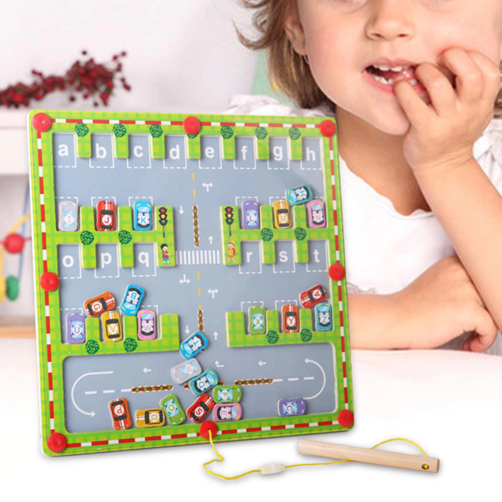 Magnetisch Alfabet Speelbord – Leerletters & Motoriek | Educatief Montessori Speelgoed 3+