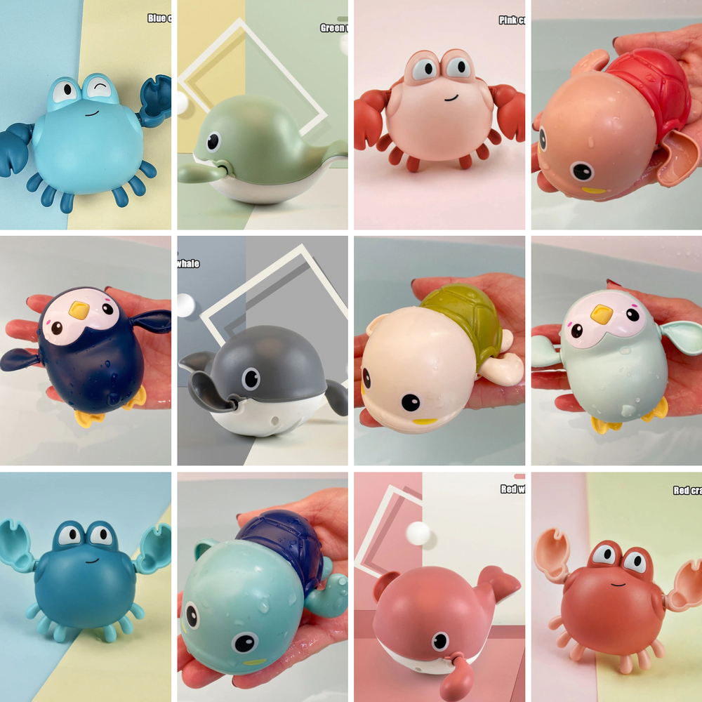Zwemmend Badspeelgoed Kinderen – Zeedieren Set