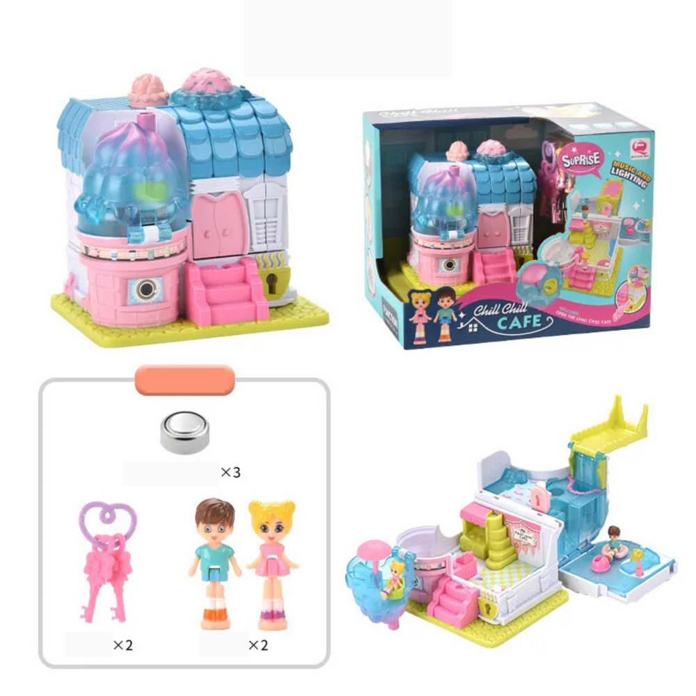 Interactief Speelhuis met Licht en Muziek – LumiCastle Story House voor Creatief Rollenspel