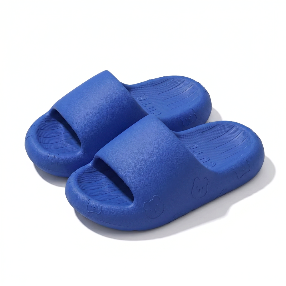 Kinderslippers van EVA met dikke zool – lichtgewicht, waterbestendig, antislip | badslippers