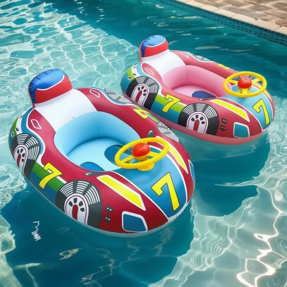 Opblaasbare Raceboot Zwemband voor Kinderen – Veilig Waterplezier in Zwembad & Zee
