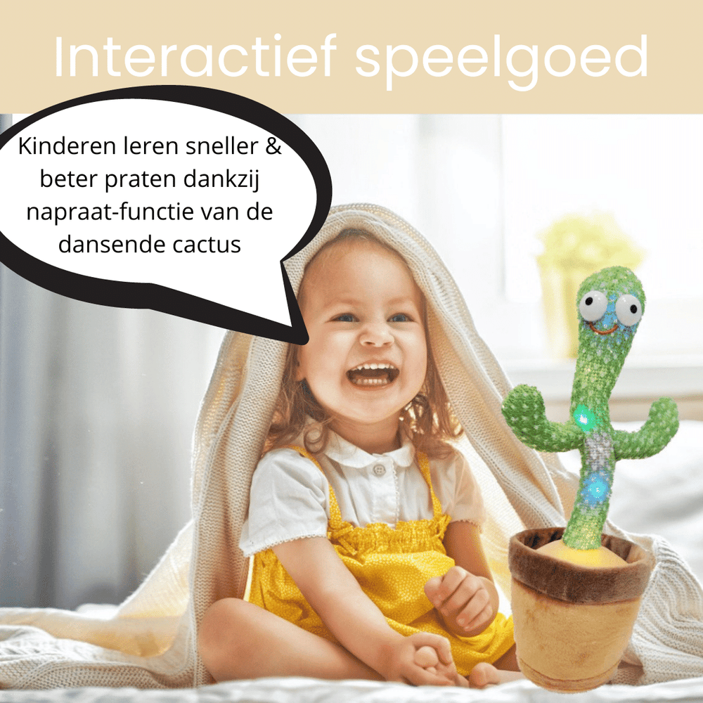 GrooveSprout Interactief Muziekspeelgoed – Pratend & Dansend Speelgoed voor Kinderen – Oplaadbaar & Educatief