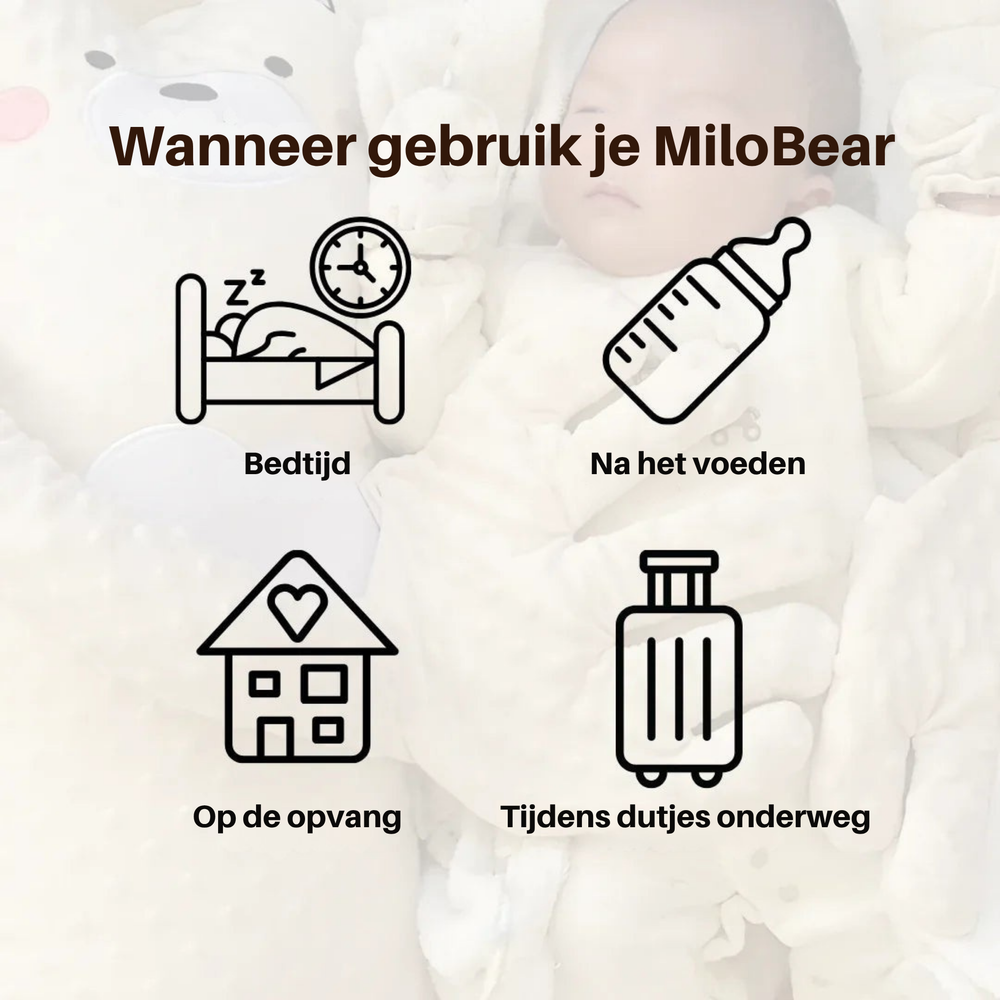 Slaapknuffel Baby met Ritmische Klopbeweging