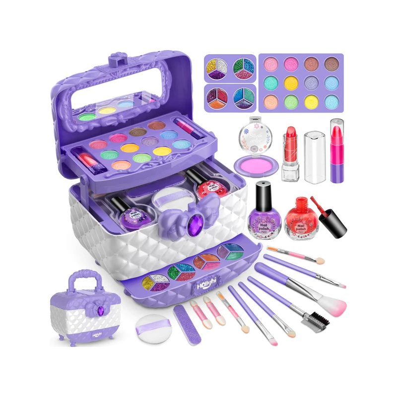 Kinder Make-up Set Afwasbaar – Veilige Beautyset voor Meisjes