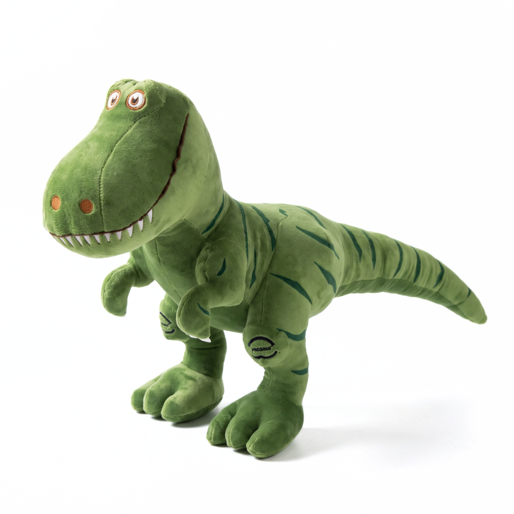 T-rex knuffel van zachte pluche – goed gevuld, knijpbaar, voor spelen en slapen | dino knuffeldier