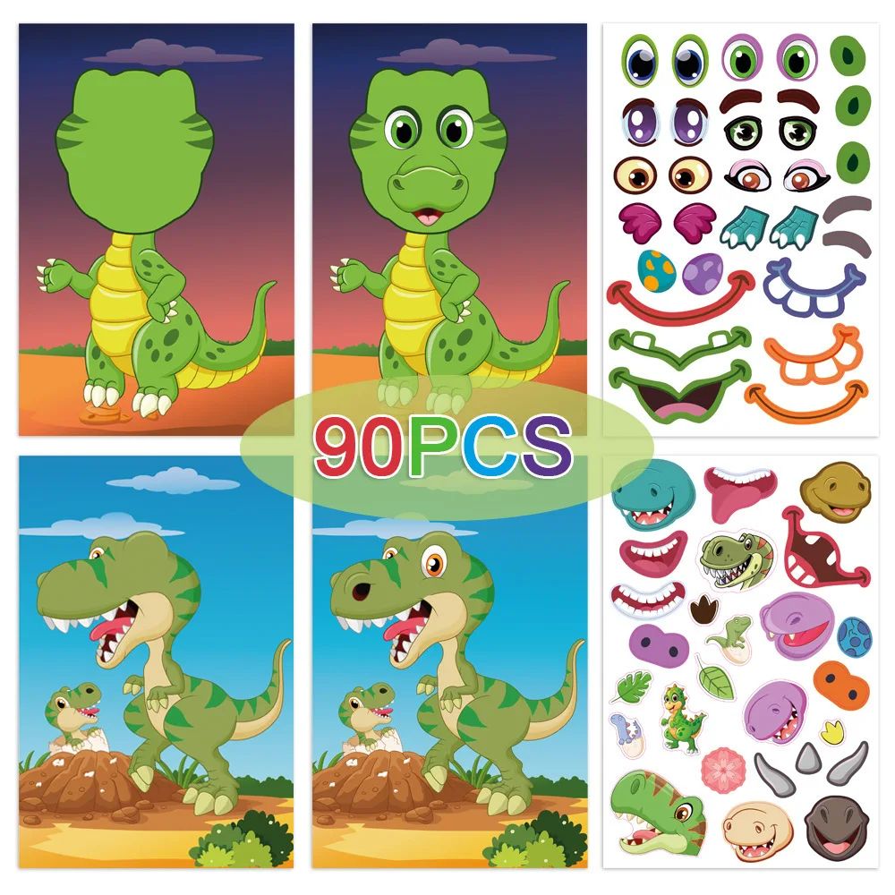 Plakidoo StoryFaces – Herbruikbaar Stickerboek voor Kinderen | Creatief Speelgoed voor Thuis & Onderweg