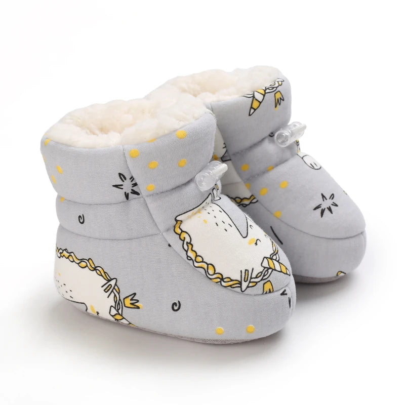 Baby Winterlaarsjes – Warm, Antislip & Schattig | Beertje, Rendier of Eenhoorn