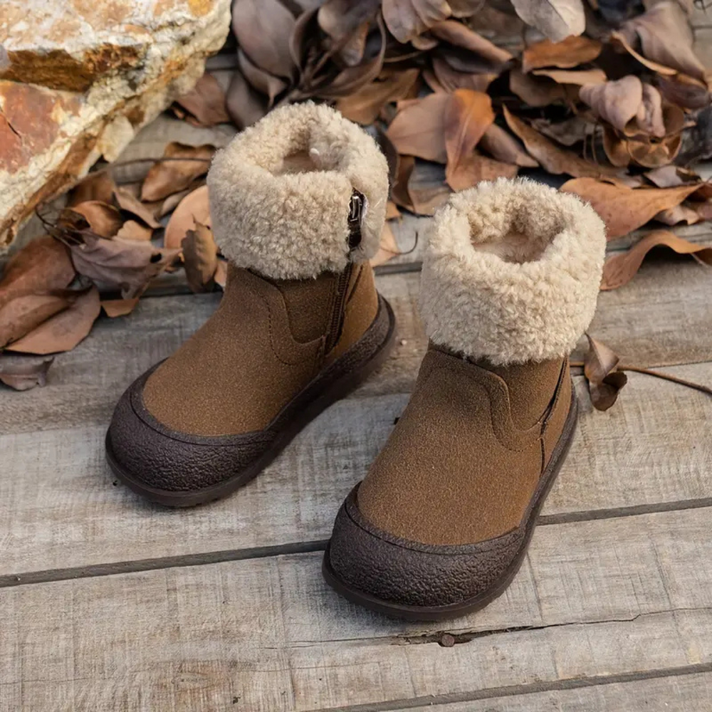 Warme Kinderlaarzen Met Fleece Voering & Antislip | NordicSteps WinterGuard Boots