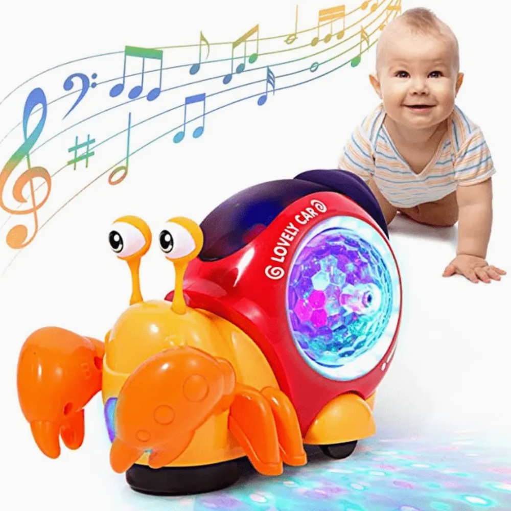 Muzikale Baby Slak – Kruipspeelgoed met Licht
