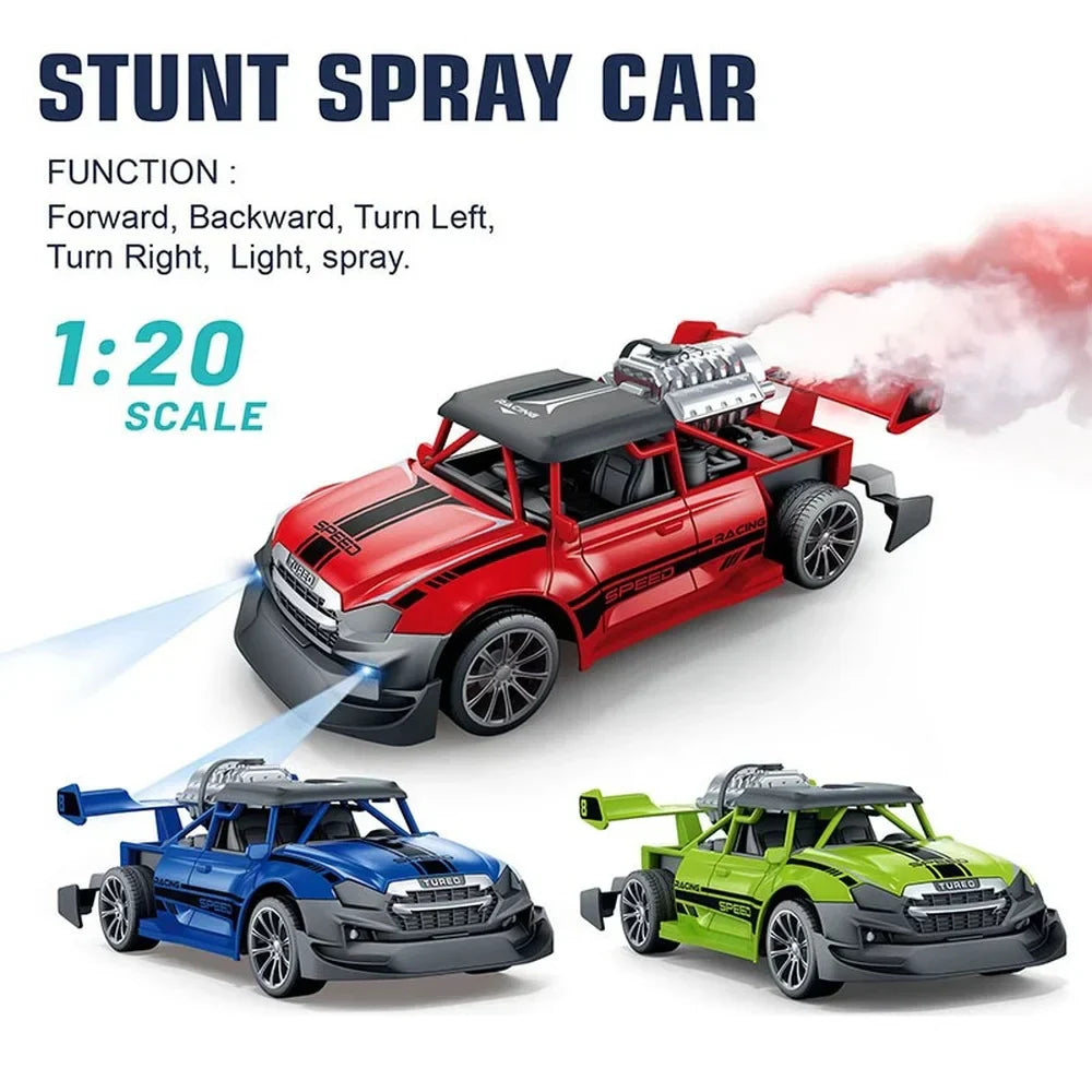TurboBlast RC Racer – Afstandsbediening Auto voor Kinderen met Waterfun