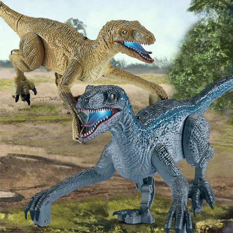 RC Dinosaurus Velociraptor – Realistisch Bewegend met Geluid & Afstandsbediening