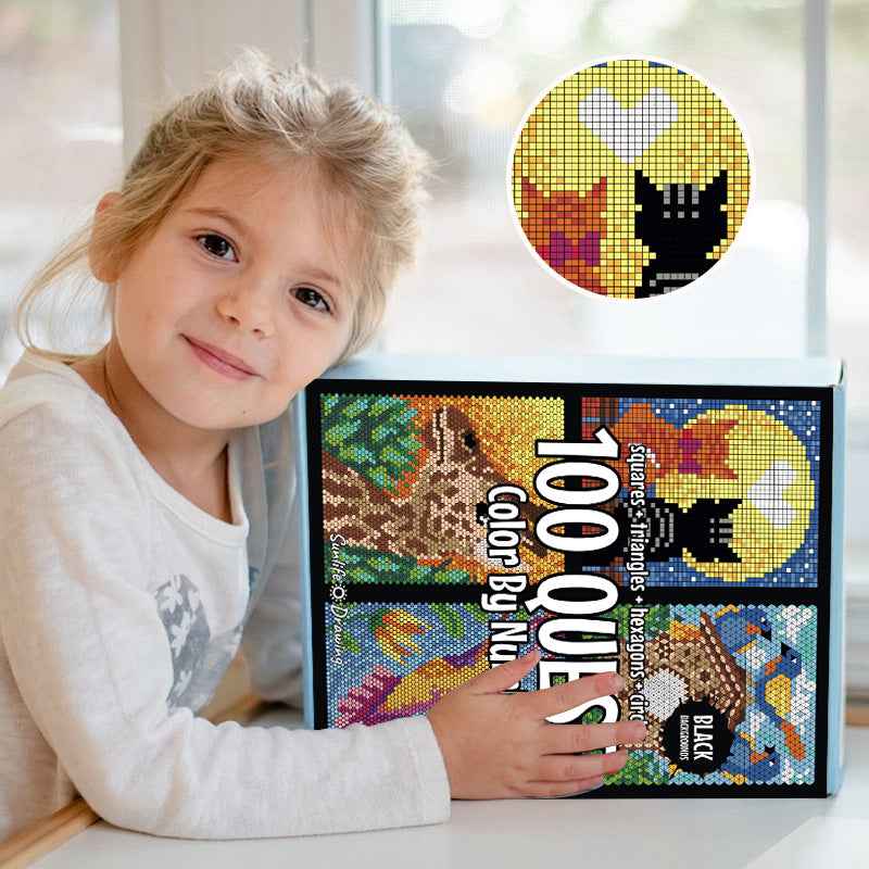 Nummerkleurboek voor Kinderen en Volwassenen – Creatieve Ontspanning en Motoriekontwikkeling