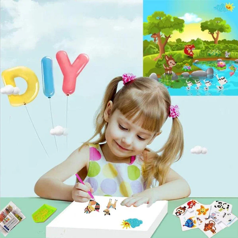 Diamantschilderen Kinderen – Creatieve DIY Knutselset vanaf 5 Jaar | SparklePix