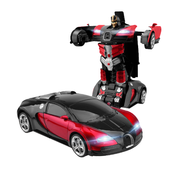 Transformer RC Politieauto – Bestuurbare Auto & Robot (6+)