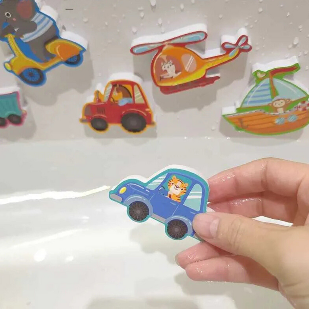 Badpuzzel Dieren voor Baby & Peuter – Foam Badspeelgoed Educatief & Drijvend – AquaBeestjes Set (20 stuks)