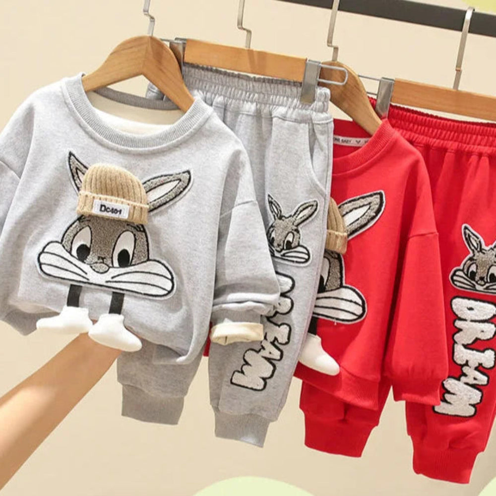 Unisex Warme Bunny Sweater & Broek Set (2-Delig)