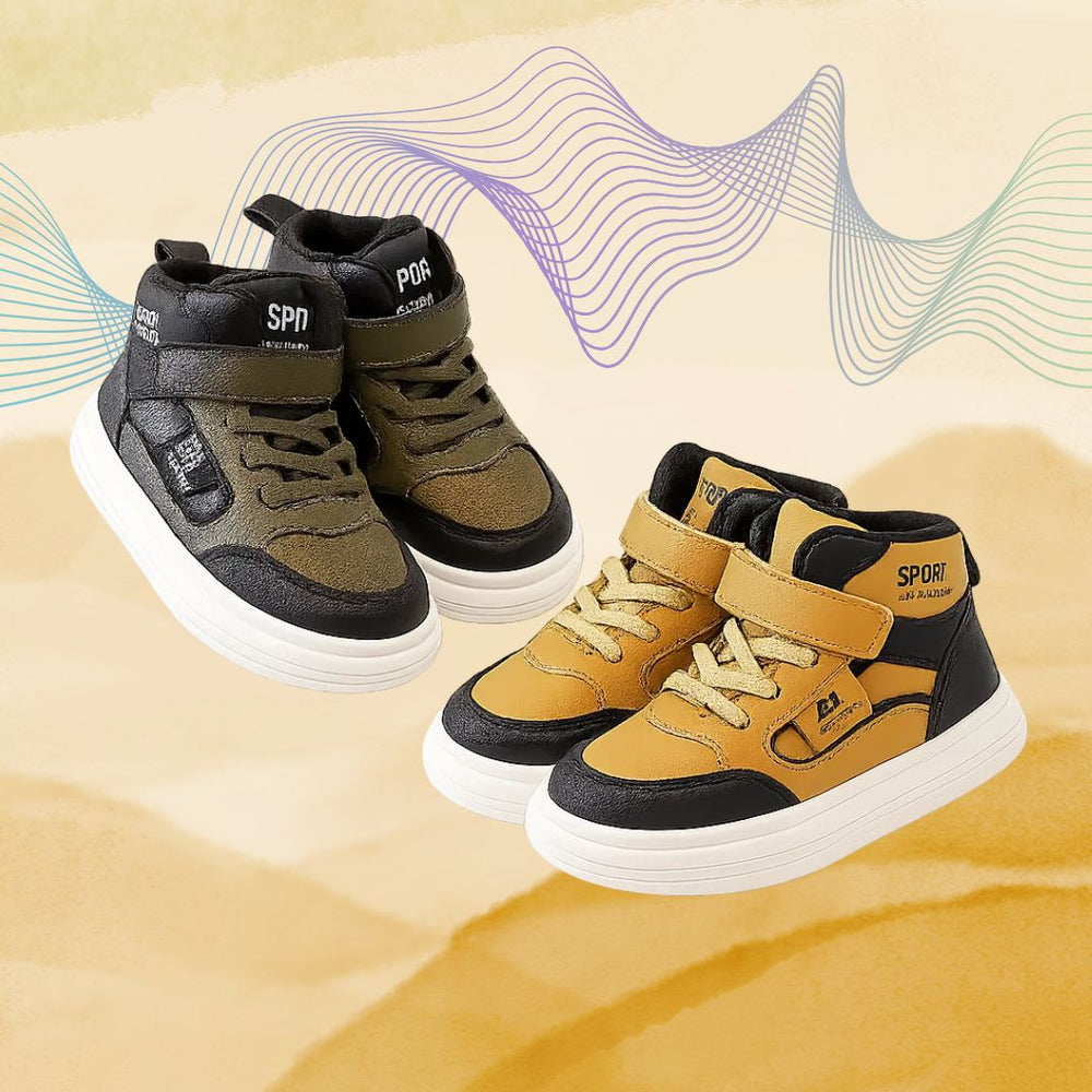 UrbanStep – Comfortabele & Flexibele Hoge Sneakers voor Kinderen
