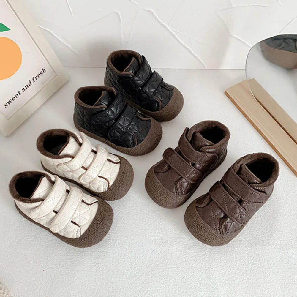 Barefoot Babyschoenen – Warme Sneakers met Anti-Slip Zool