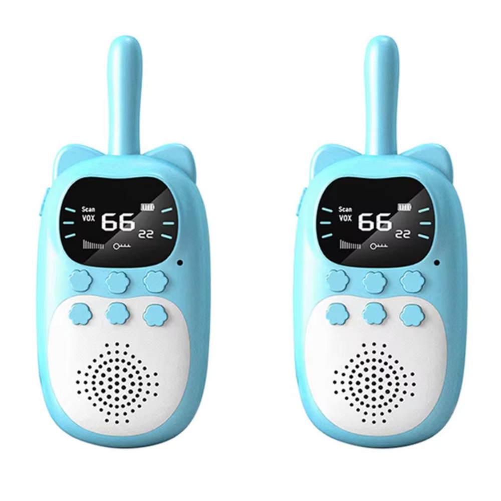 Walkie Talkies voor Kinderen – Oplaadbare Set met Bereik tot 3 km