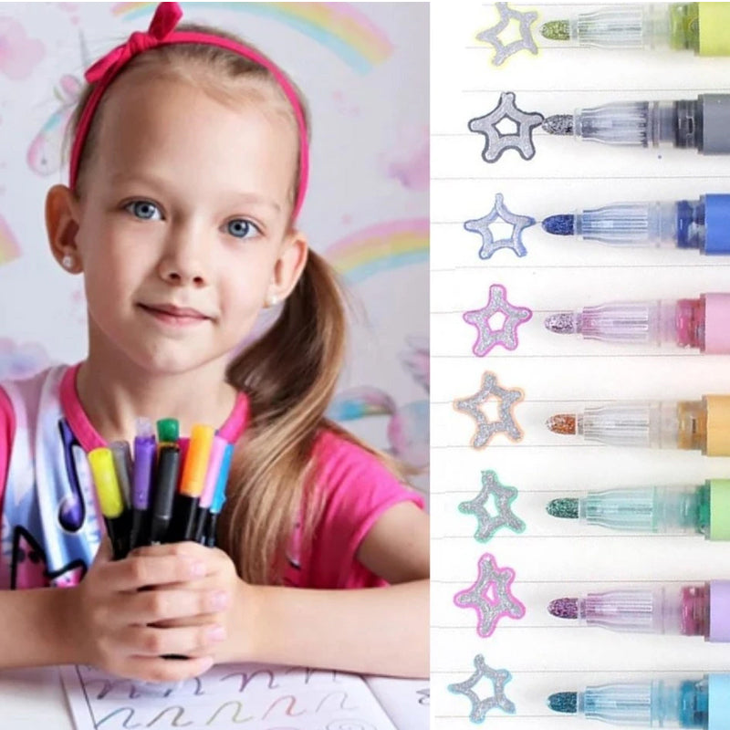 ClarityGlow Highlighters Set – Heldere Markeerstiften voor Studie en Notities
