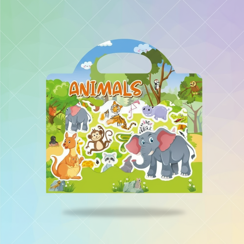 Creativo – Kleurrijk & Leerzaam – Herbruikbaar Stickerboek