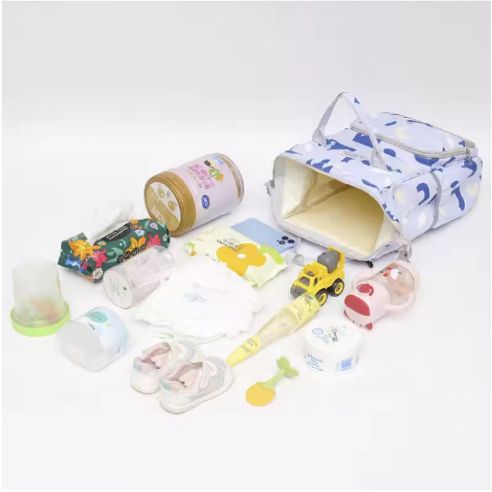 Luiertas Rugzak met Geïsoleerde Vakken | NomadiCare Urban Diaper Backpack – Ruime, Waterafstotende Verzorgingstas voor Ouders