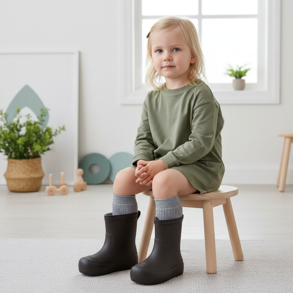 Waterdichte Kinder Regenlaarzen – Antislip & Makkelijk Aan te Trekken