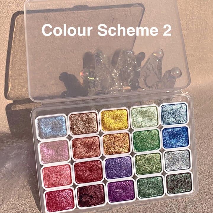 ColorCrafter Meerleurige Aquarelverf Set – Creatieve Waterverf Set