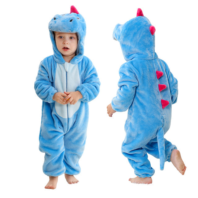 Warme Baby Onesie met Capuchon – Zachte Flanellen Winter Romper voor Baby’s | SnuggleBub